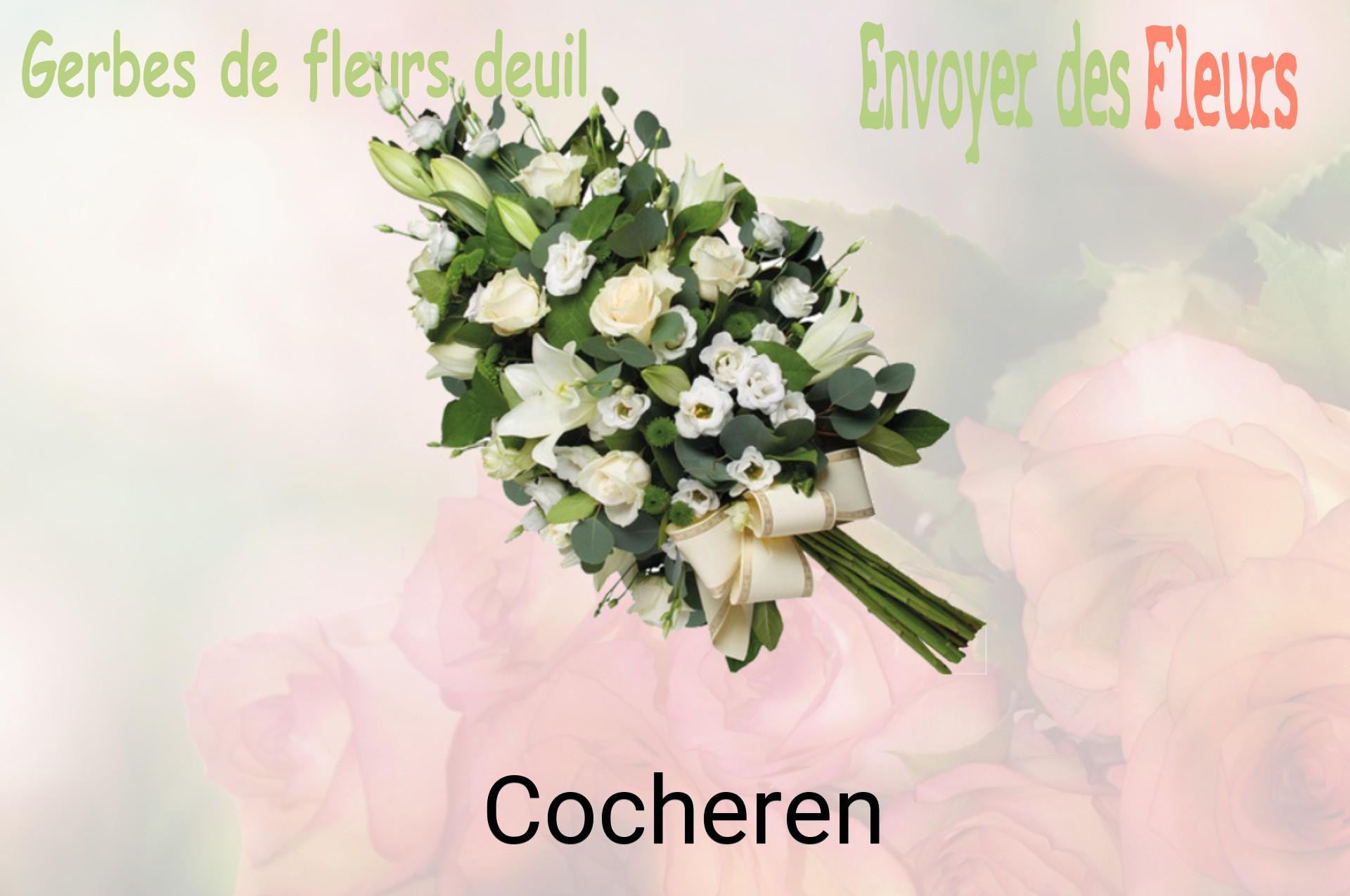 Gerbe de fleurs de deuil livrée à Cocheren